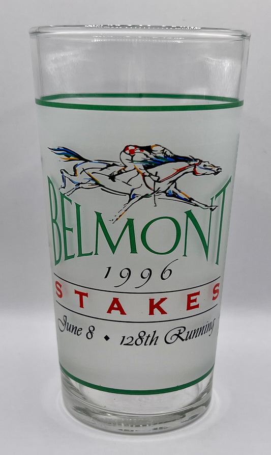1996 Belmont Stakes Glass