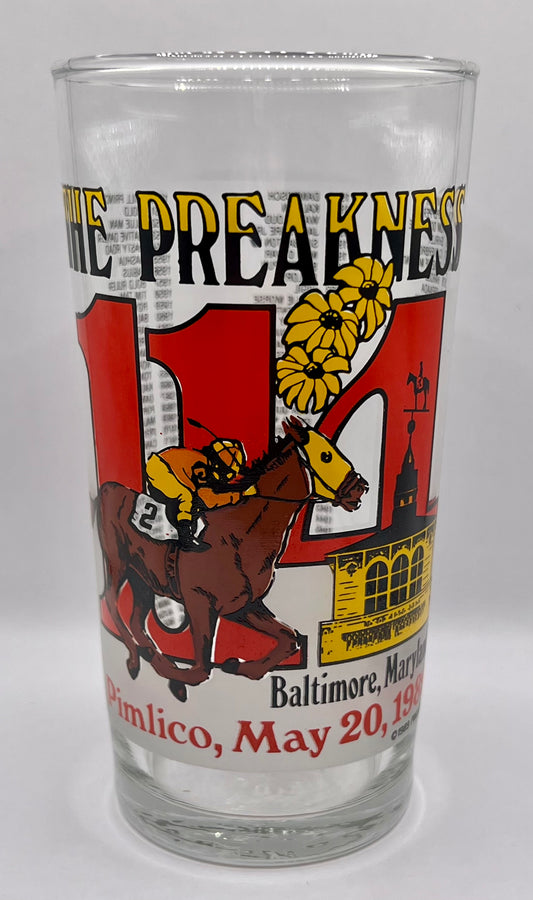 1989 Preakness Stakes Glass