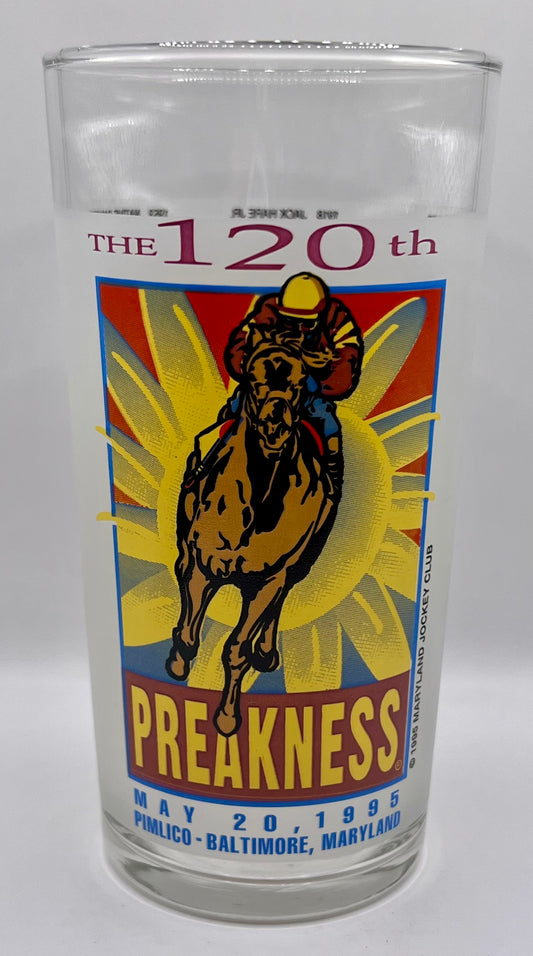 1995 Preakness Stakes Glass