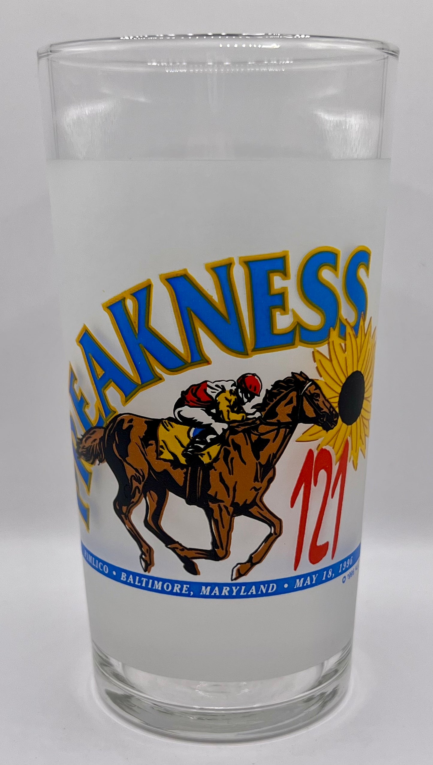 1996 Preakness Stakes Glass