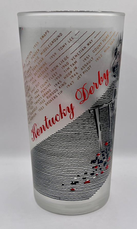 1961 Kentucky Derby Glass