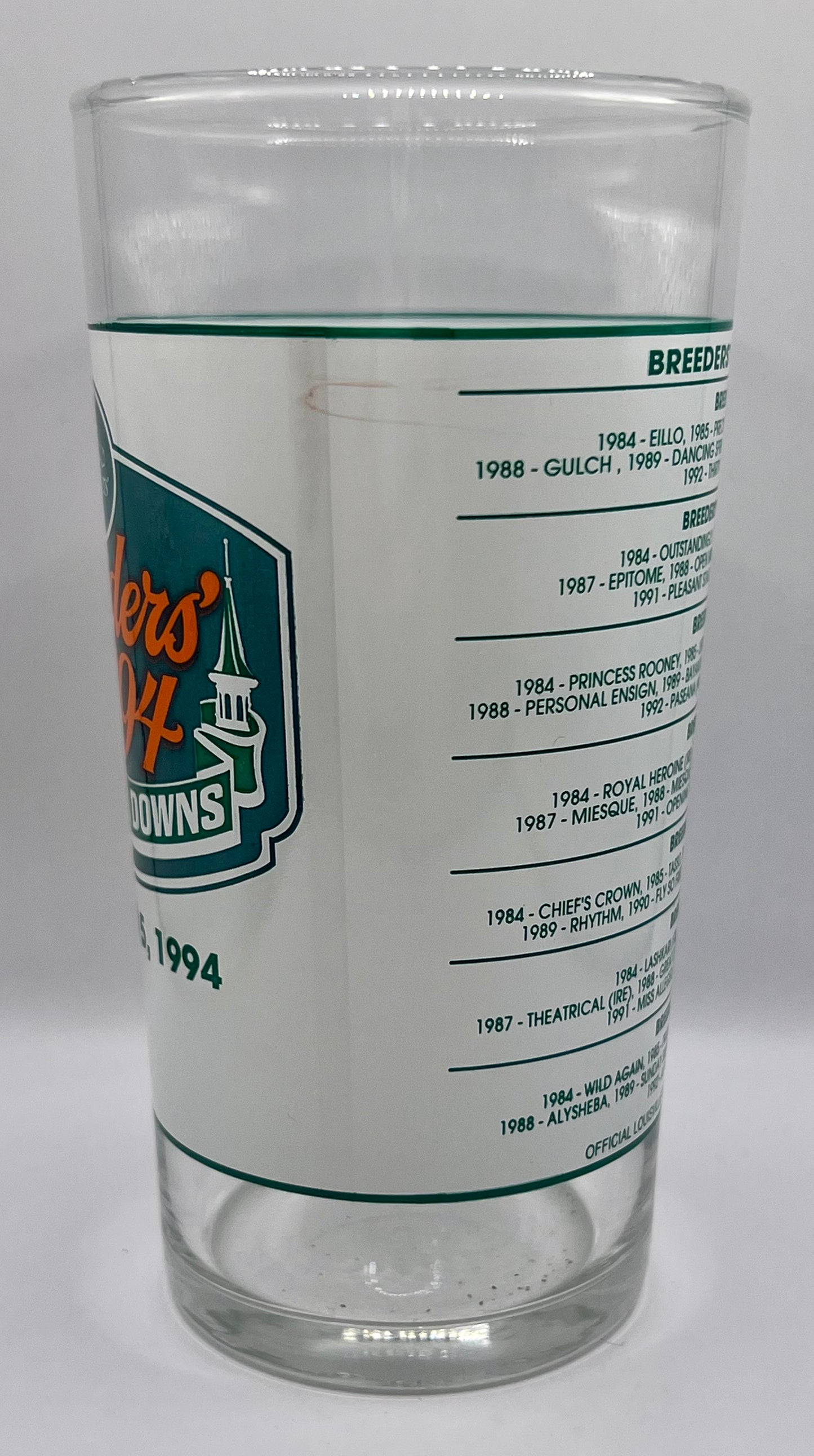 1994 Breeders' Cup Glass