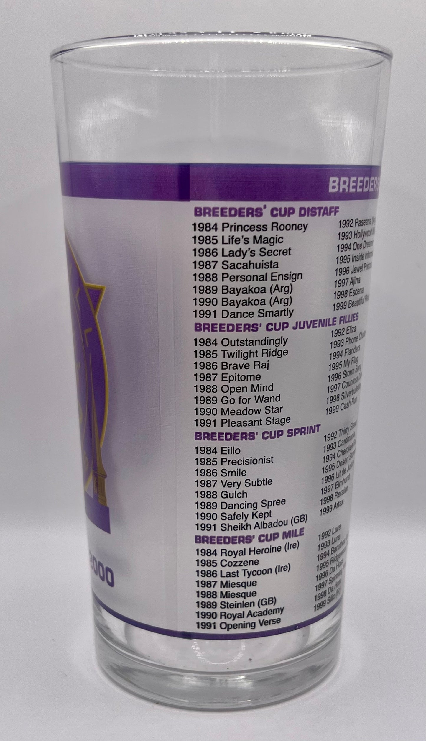 2000 Breeders' Cup Glass