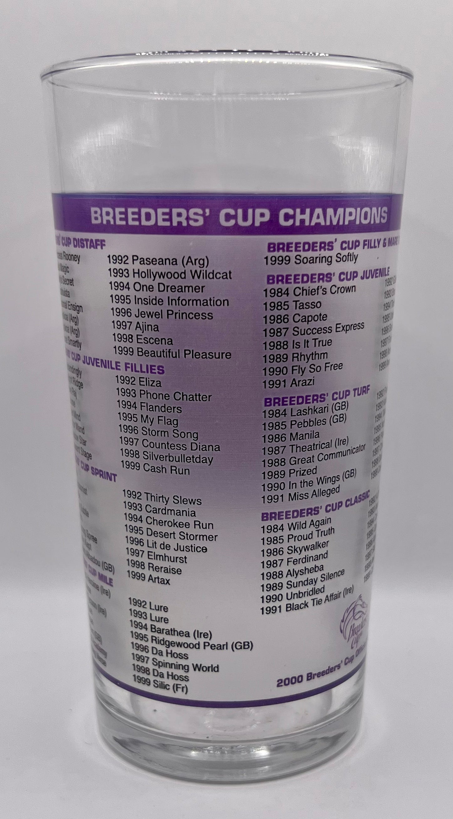 2000 Breeders' Cup Glass