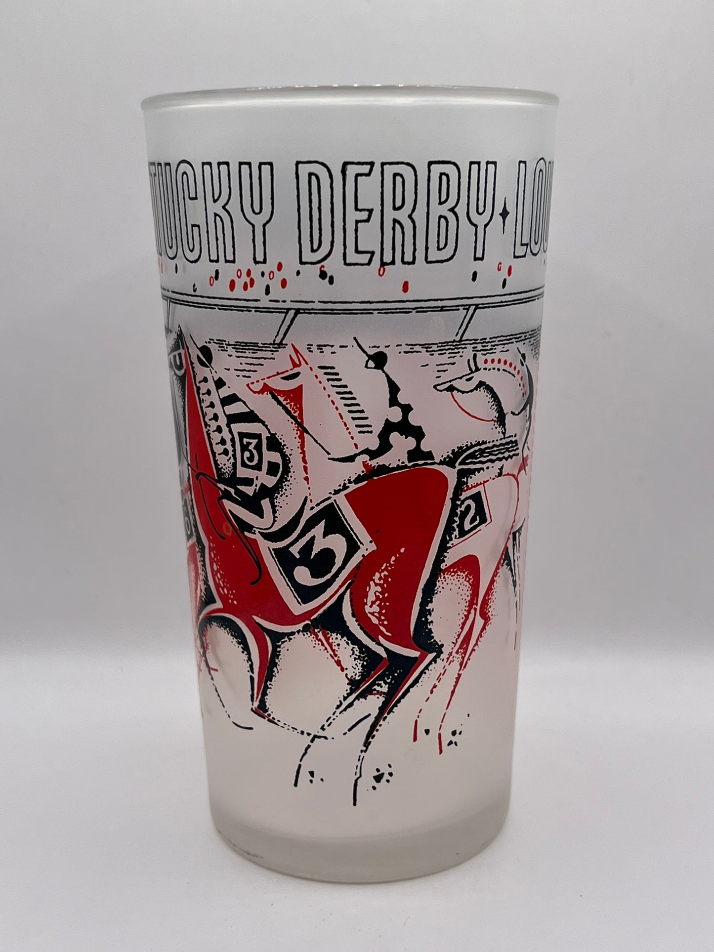 1971 Unofficial Kentucky Derby BAR Glass