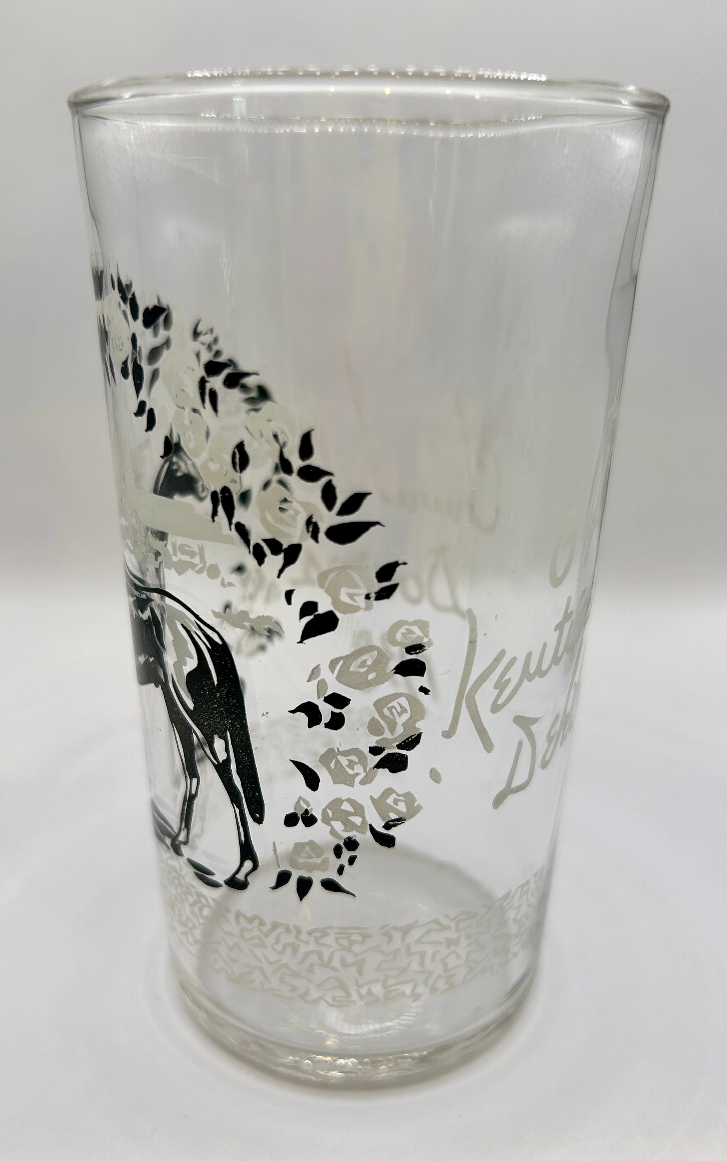 1938 Kentucky Derby Water Glass
