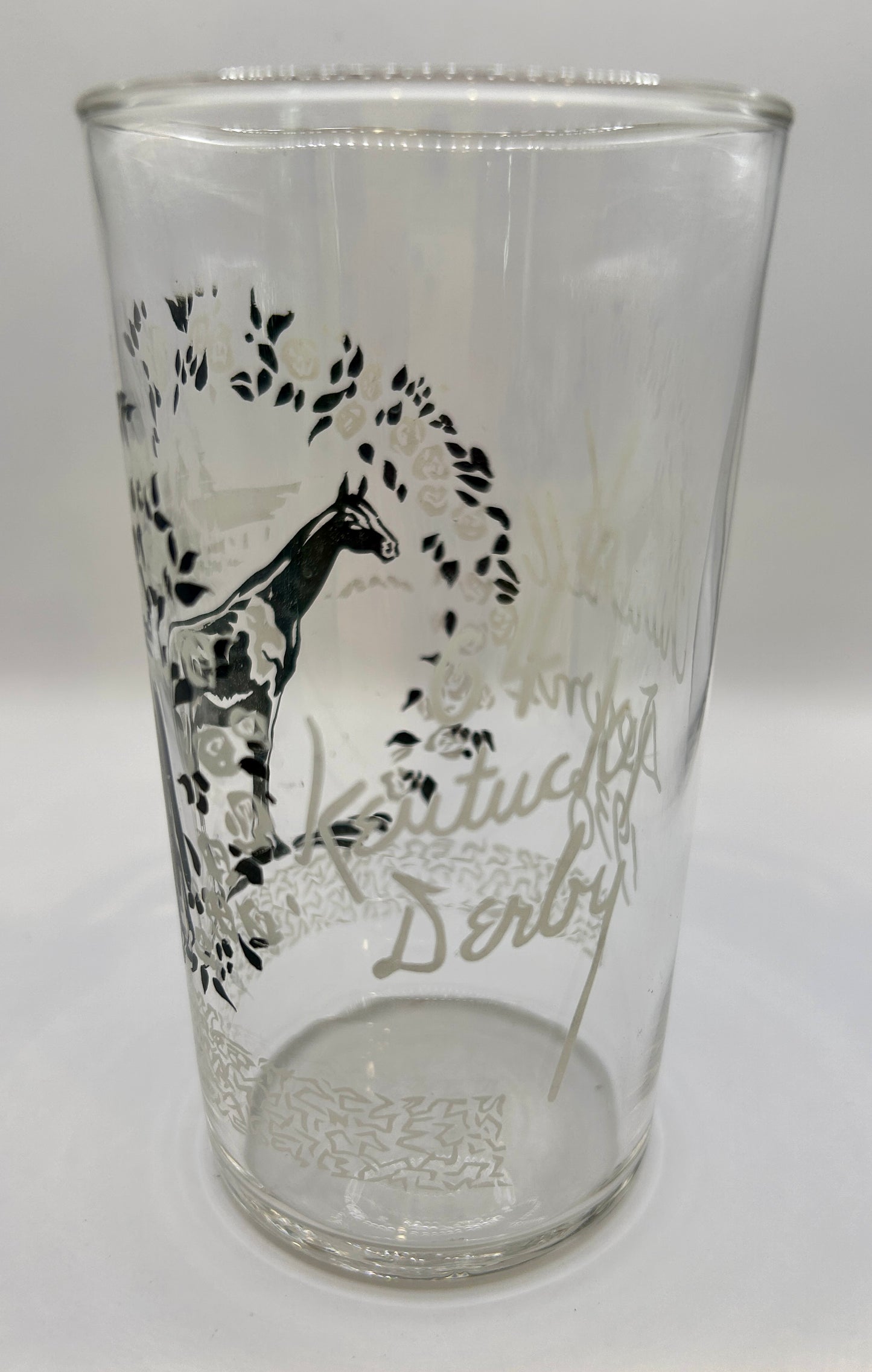 1938 Kentucky Derby Water Glass