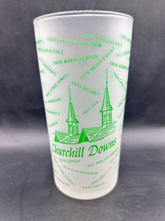 1954 Kentucky Derby Glass