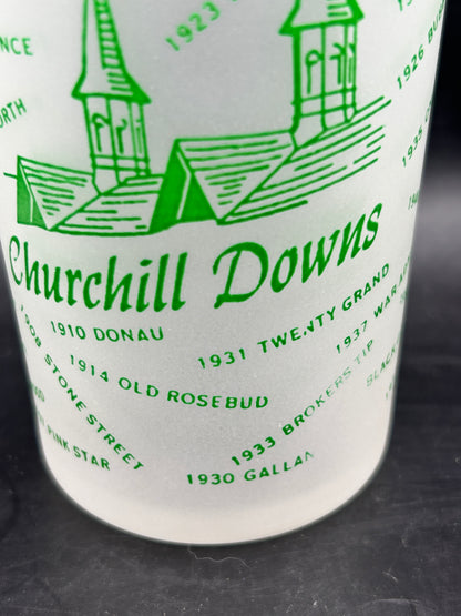 1954 Kentucky Derby Glass