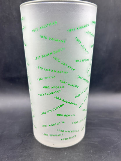 1954 Kentucky Derby Glass