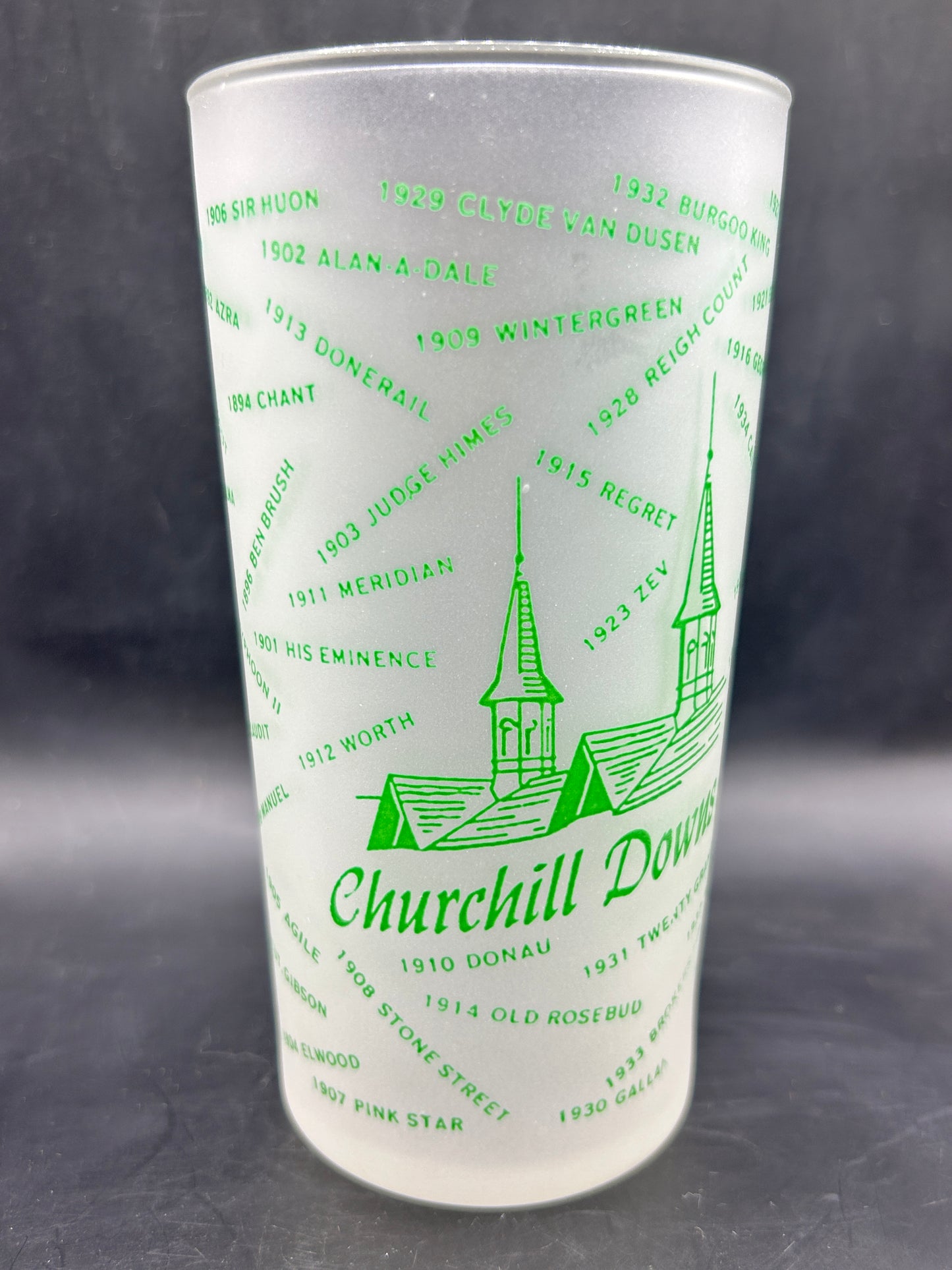 1954 Kentucky Derby Glass