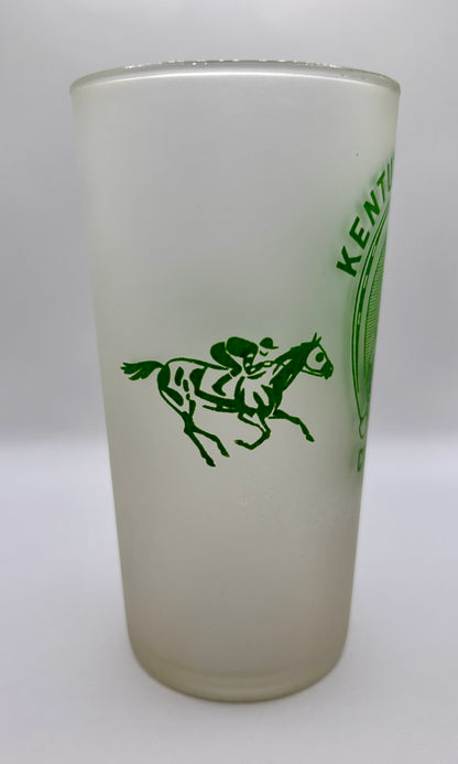 1948 Kentucky Derby Glass - Clear Bottom