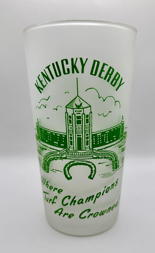 1951 Kentucky Derby Glass