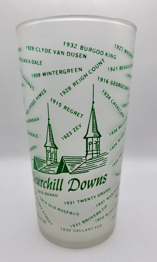 1954 Kentucky Derby Glass