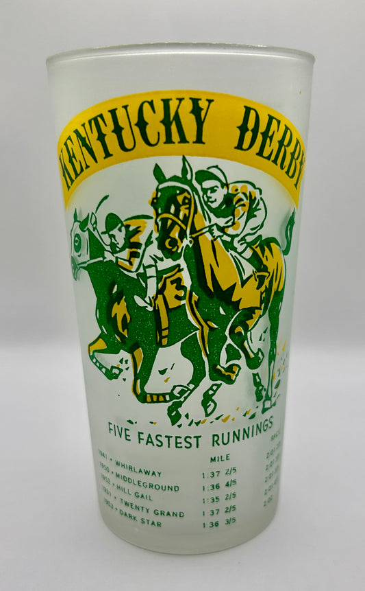 1955 Kentucky Derby Glass