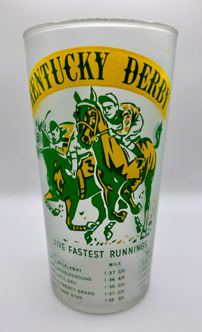 1955 Kentucky Derby Glass