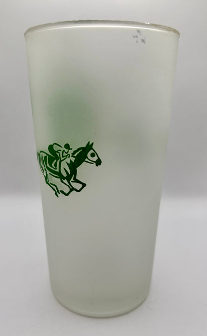 1948 Kentucky Derby Glass - Clear Bottom