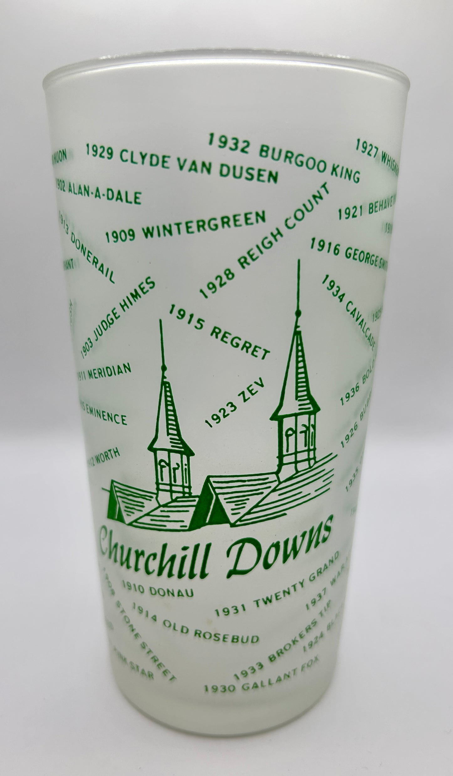 1954 Kentucky Derby Glass