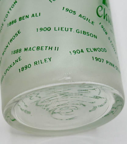 1954 Kentucky Derby Glass