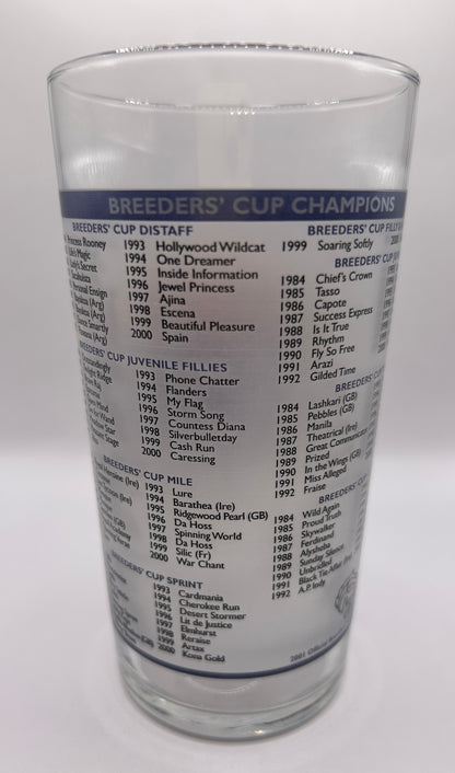 2001 Breeders' Cup Glass