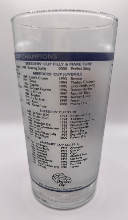 2001 Breeders' Cup Glass