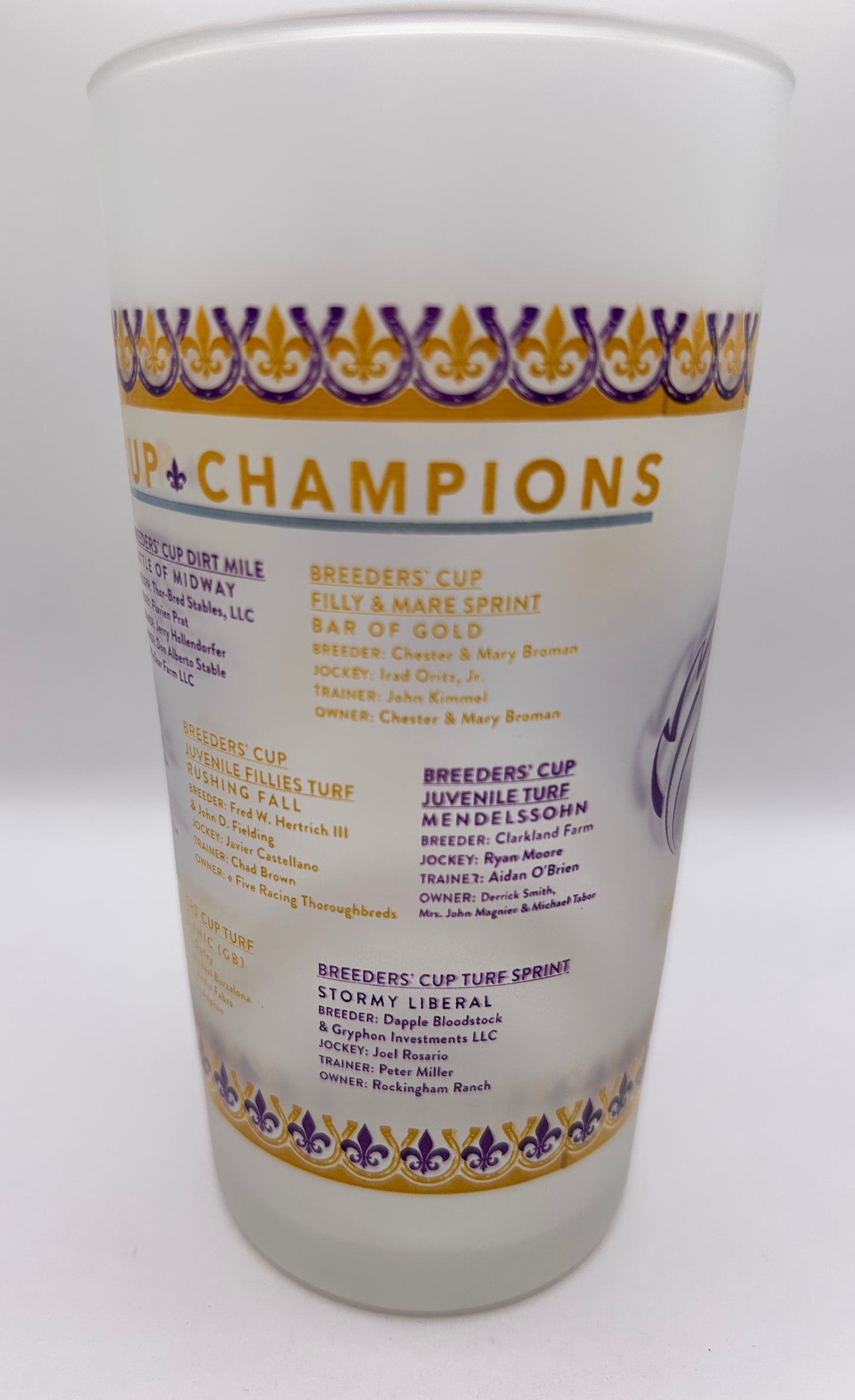 2018 Breeders' Cup Glass