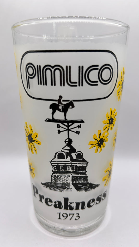 1973 Preakness Stakes Glass