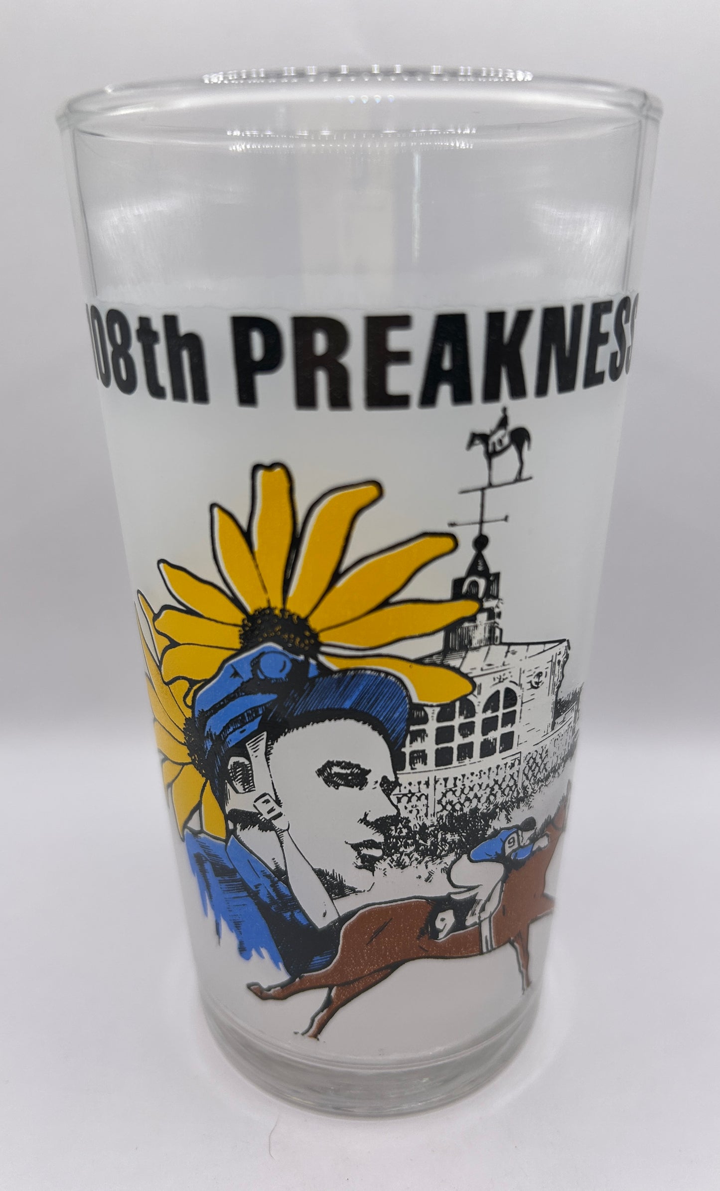 1983 Preakness Stakes Glass