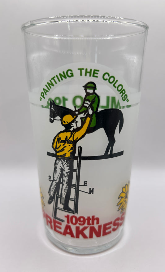 1984 Preakness Stakes Glass