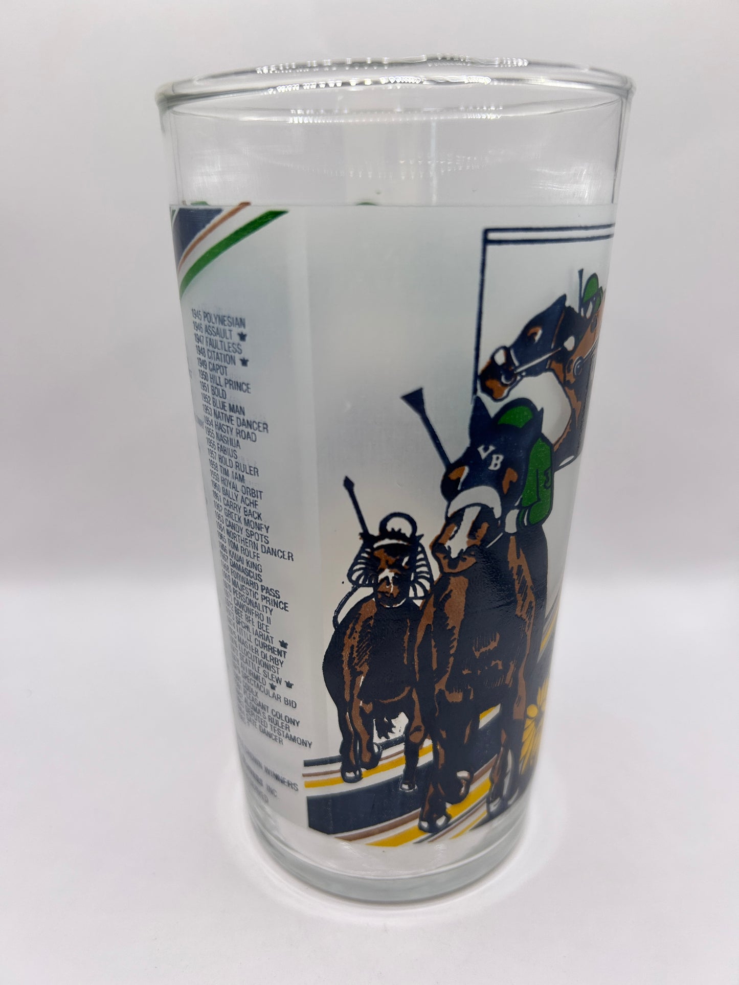 1985 Preakness Stakes Glass