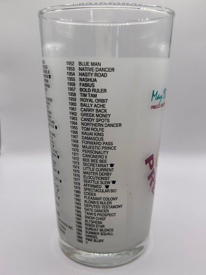 1993 Preakness Stakes Glass