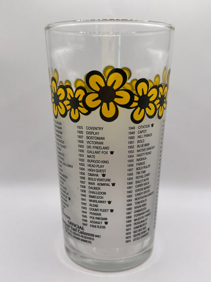 2001 Preakness Stakes Glass