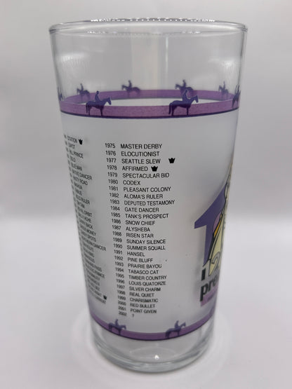 2002 Preakness Stakes Glass