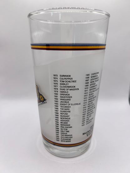 2005 Preakness Stakes Glass