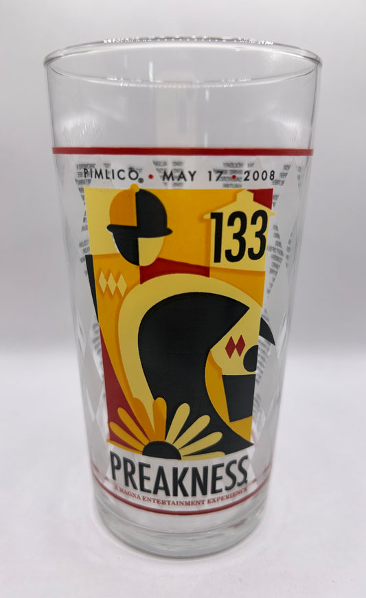 2008 Preakness Stakes Glass