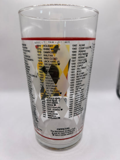 2008 Preakness Stakes Glass