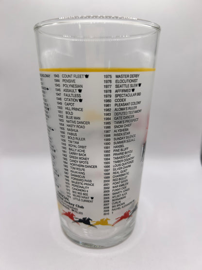 2010 Preakness Stakes Glass