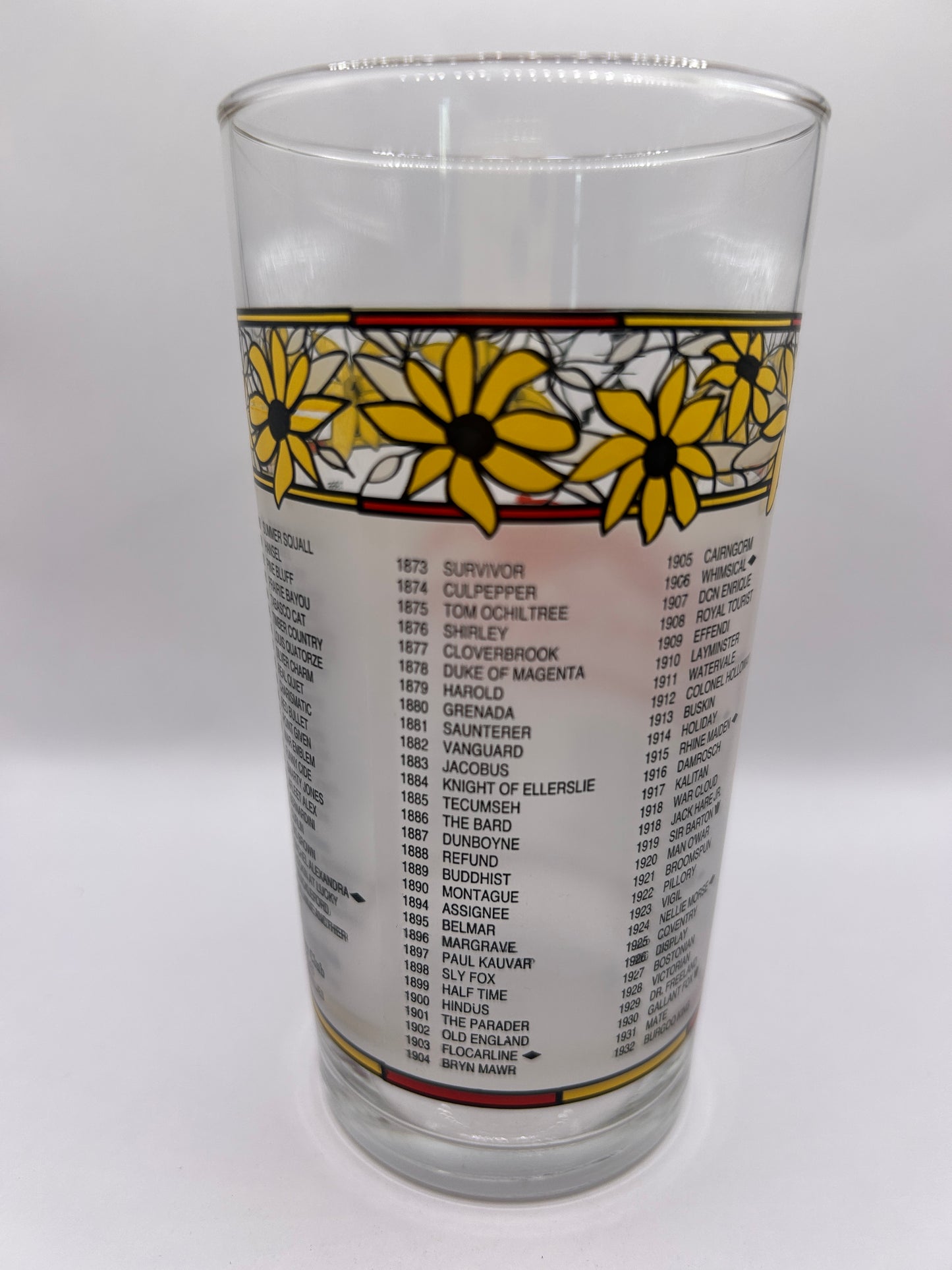 2013 Preakness Stakes Glass