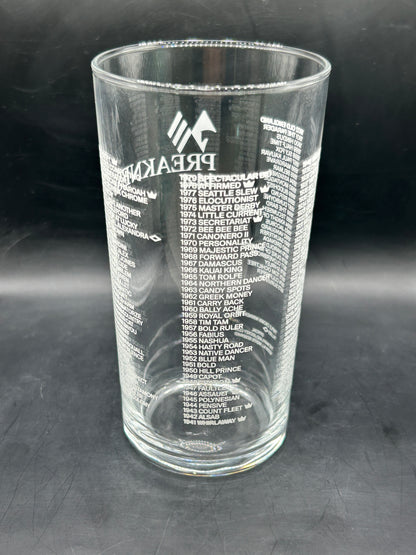 2019 Preakness Stakes Glass