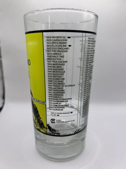 2021 Preakness Stakes Glass