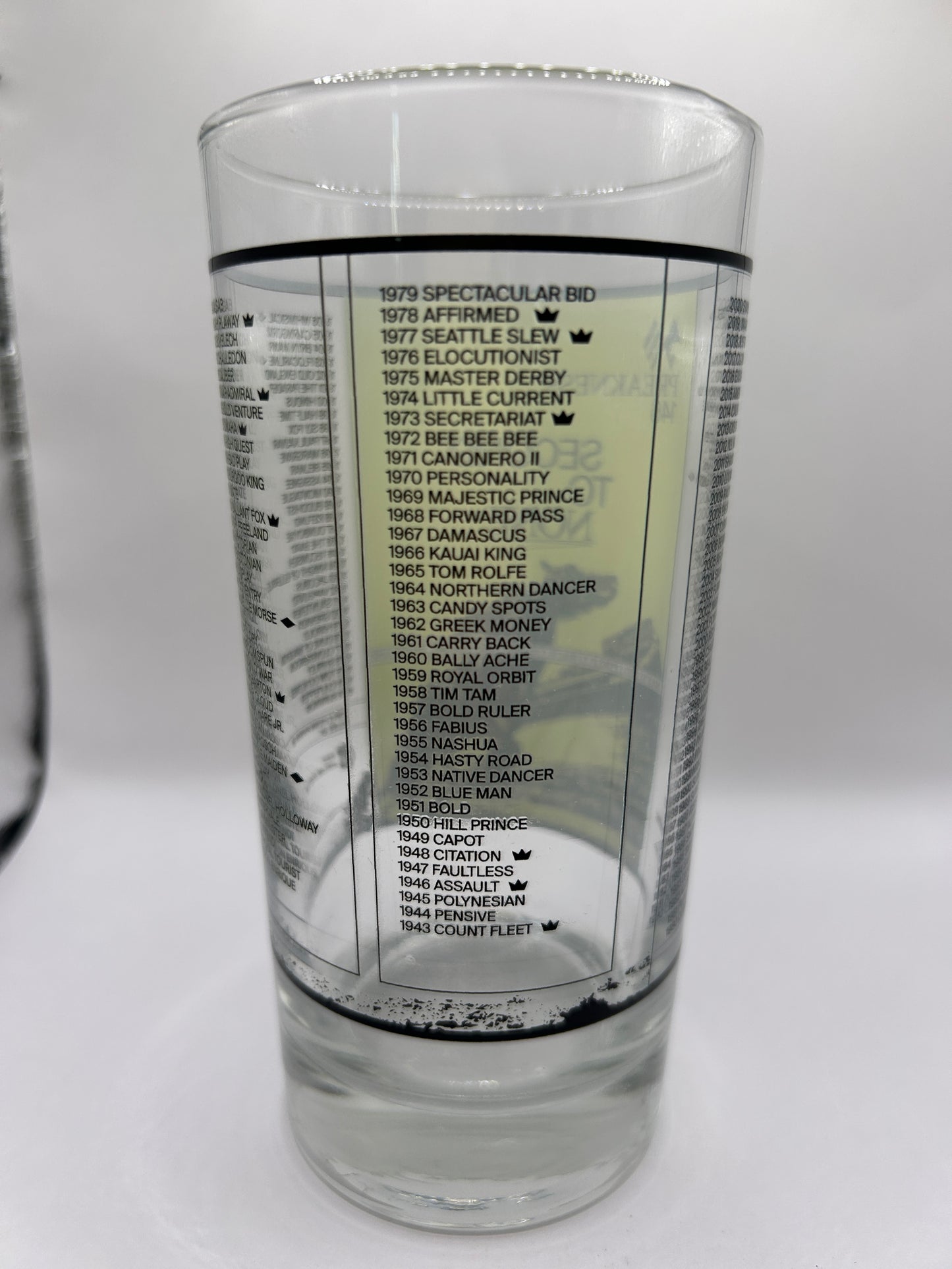 2021 Preakness Stakes Glass