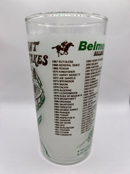 1977 Belmont Stakes Glass