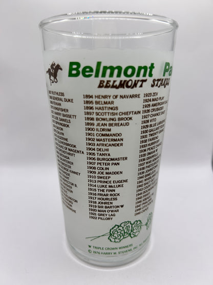 1977 Belmont Stakes Glass