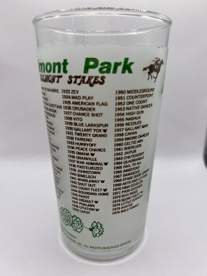 1977 Belmont Stakes Glass