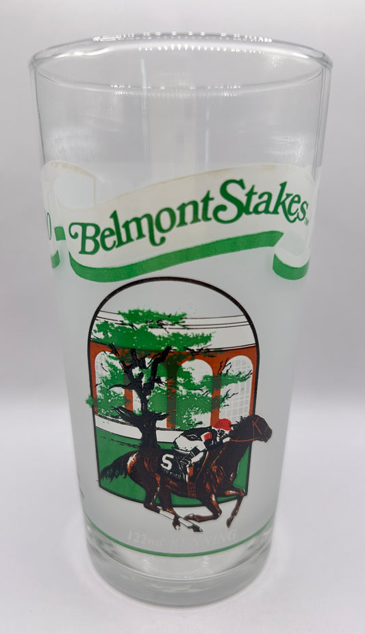 1990 Belmont Stakes Glass