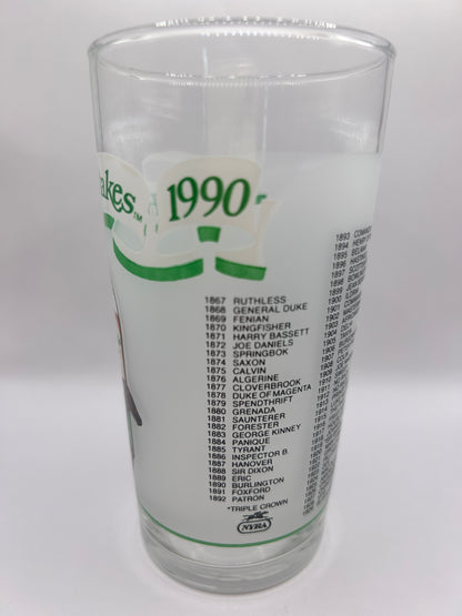 1990 Belmont Stakes Glass