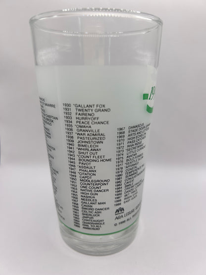 1990 Belmont Stakes Glass