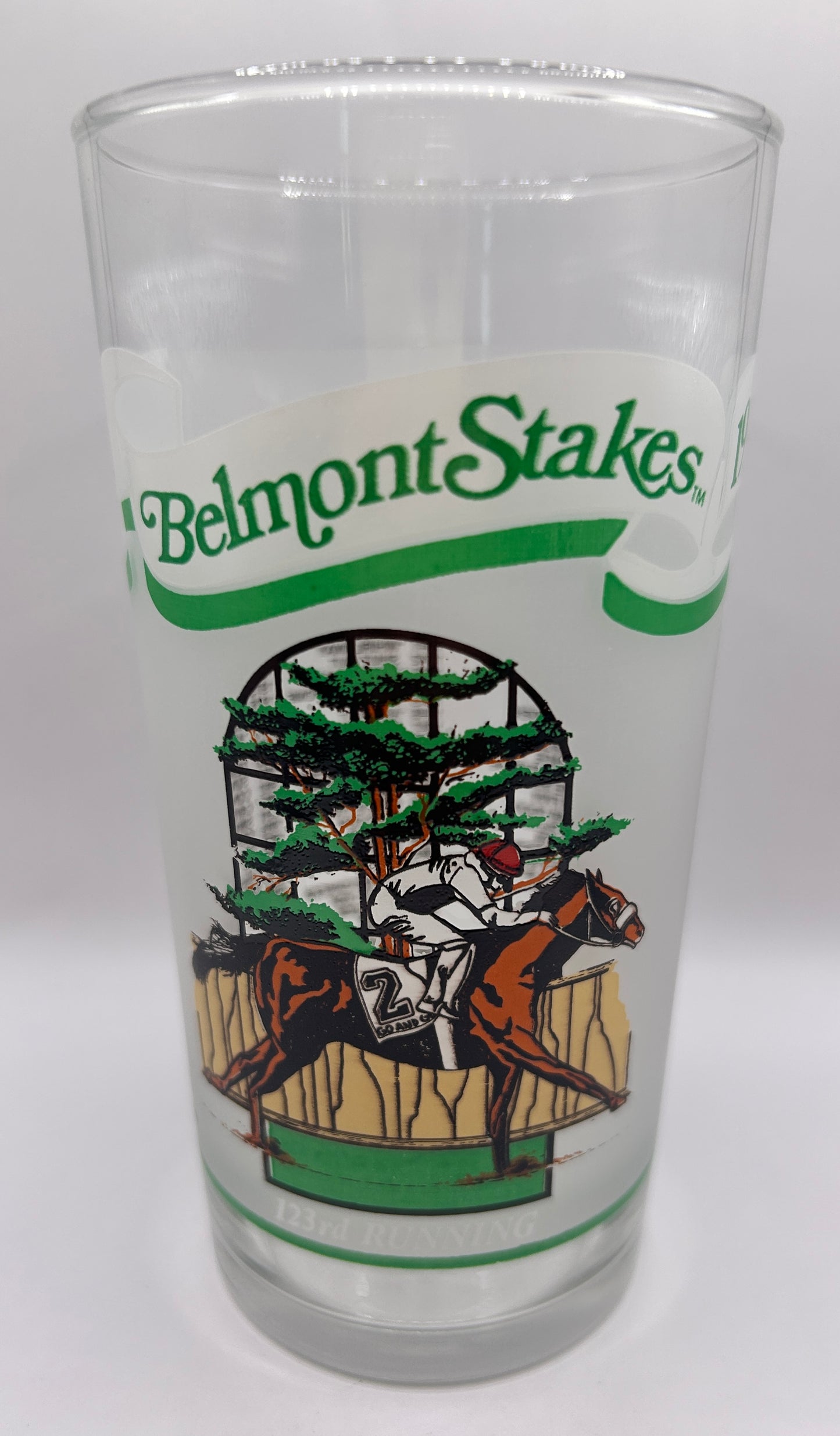 1991 Belmont Stakes Glass