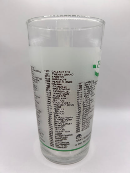 1991 Belmont Stakes Glass