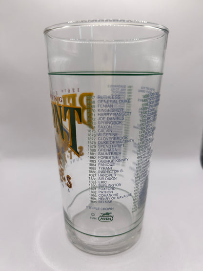 1994 Belmont Stakes Glass